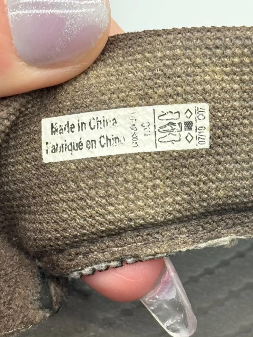 Crocs Brown Comfort Flip Flops Athleisure Coastal Dadcore Sandals Sz 8 3957